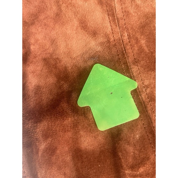 VTG Suede Dress and Cape by Lilli Ann San Francisco, Sz: 6-8 Boho Festival 70s - Picture 9 of 10